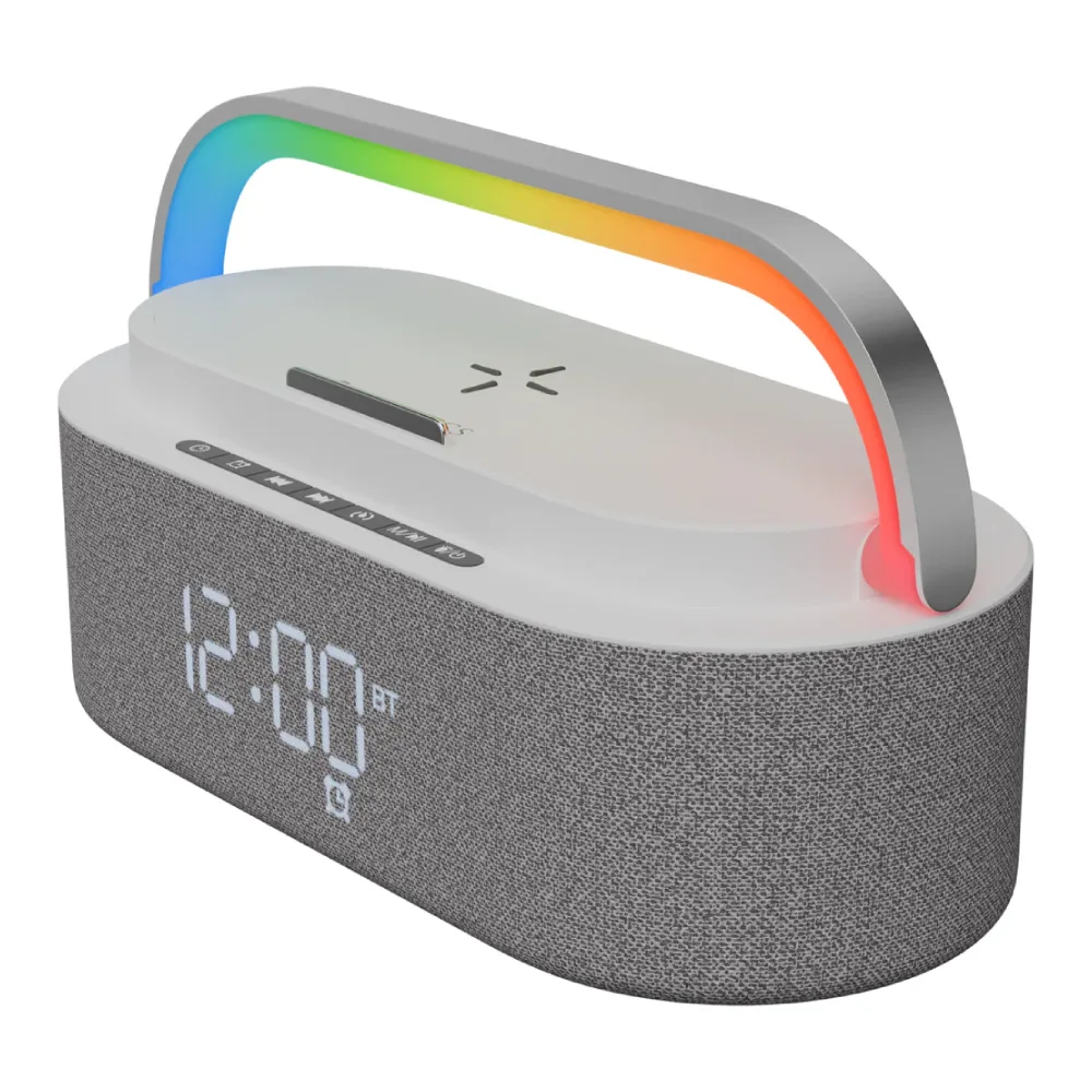 Zebronics Bluetooth Speaker RGB 20W Echoglow | 15W (Max.) Wireless Charging view 2